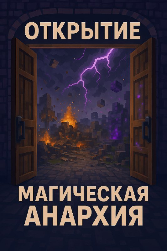 ⚡️ Завтра в 14:00 по МСК откроется Магическая Анархия!