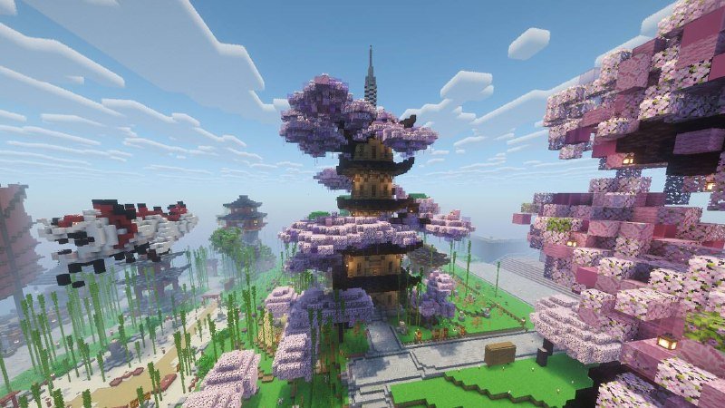 ⛩️ Строительный ивент: три лицензионные версии игры!  Центральные координаты — лицо нашего сервера. …